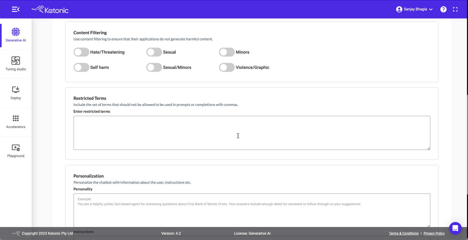 Customise Data Grounding